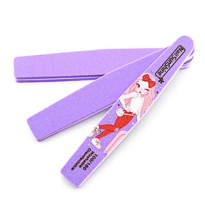 25/50 KOM. Profesionalne turpije za nokte za manikuru Brušenje 100/180 Romb dvostrane pufere za nokte Sponge Art Nail Accessions