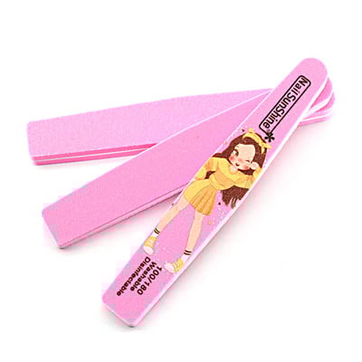 25/50 KOM. Profesionalne turpije za nokte za manikuru Brušenje 100/180 Romb dvostrane pufere za nokte Sponge Art Nail Accessions