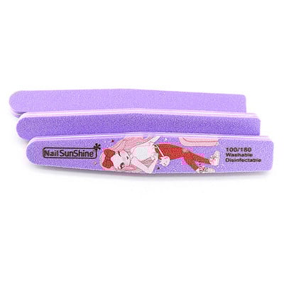 25/50 KOM. Profesionalne turpije za nokte za manikuru Brušenje 100/180 Romb dvostrane pufere za nokte Sponge Art Nail Accessions