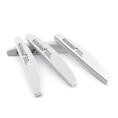 50/100 kom. Profesionalna turpija za nokte 100 180 zrnatosti Half Moon Nail Buffer Turpije Brusni papir Brusna turpija za nokte za alate za manikuru