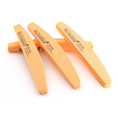 50/100 kom. Profesionalna turpija za nokte 100 180 zrnatosti Half Moon Nail Buffer Turpije Brusni papir Brusna turpija za nokte za alate za manikuru