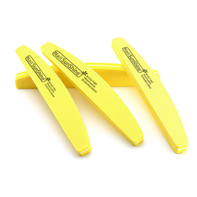 50/100 kom. Profesionalna turpija za nokte 100 180 zrnatosti Half Moon Nail Buffer Turpije Brusni papir Brusna turpija za nokte za alate za manikuru