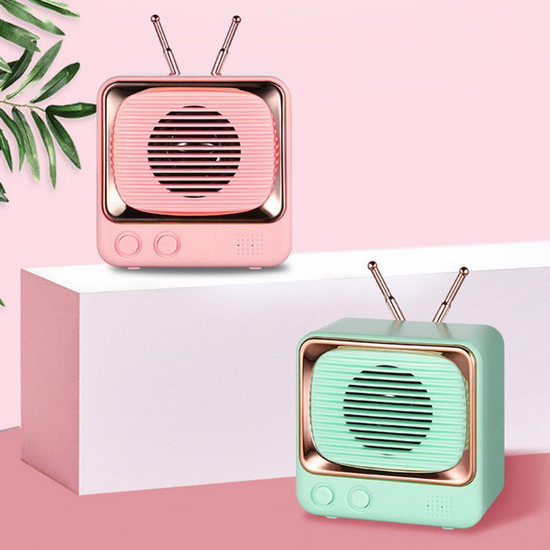 Bluetoothi kõlar Väike teler Kaasaskantav plastikust juhtmevaba Bluetooth-kõlar reisimiseks