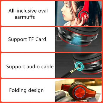 Ακουστικά Ακουστικά Gamer Ακουστικά Blutooth Surround Στερεοφωνικό ασύρματο ακουστικό USB με μικρόφωνο Πολύχρωμο φως Ακουστικά φορητού υπολογιστή για υπολογιστή