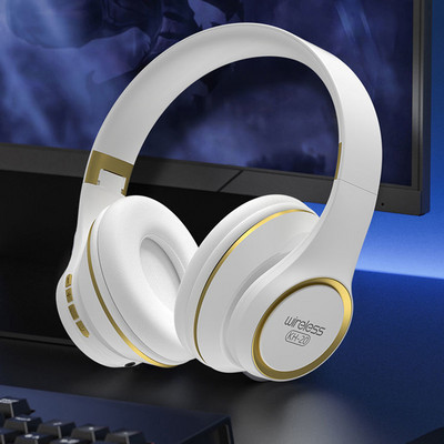 Slušalice s mikrofonom Gamerske slušalice Blutooth Surround Sound Stereo bežične slušalice USB s mikrofonom Šareno svjetlo Slušalice za prijenosno računalo