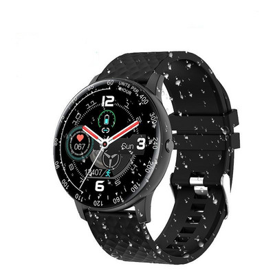 H30 Smart Watch Férfi Női Barkács óralap Full Touch Fitness Tracker Pulzusszám Vérnyomás Okosóra IP68 Vízálló óra