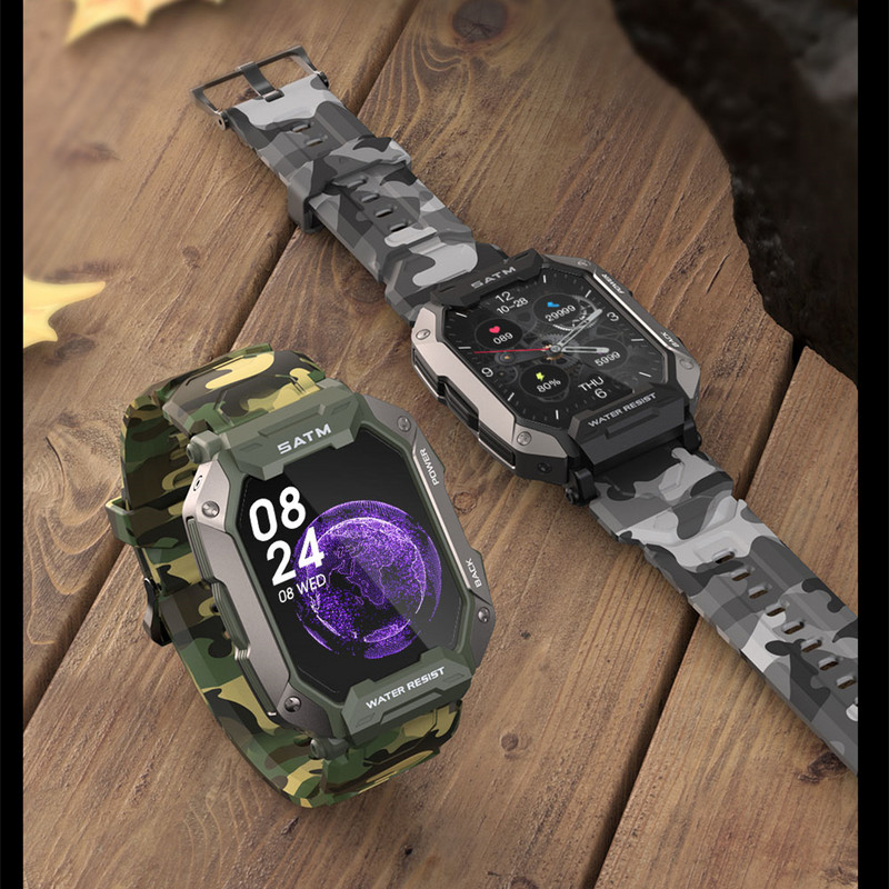 Pametni satovi za muškarce Fitness Novo u 5ATM Vodootporni satovi Satovi za sport na otvorenom Plivanje Prevencija pada Muški satovi Uspon