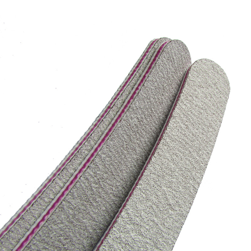 4 vnt lenktos nagų dildės manikiūrui 100/180 Emery UV gelio poliravimo priemonės nagų buferio dildės Pedikiūro poliravimo buferiai patarimai Art Nail Tools