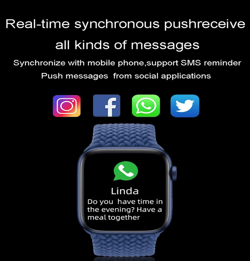 SmartWatch 2022 Ανδρικό Γυναικείο Έξυπνο Ρολόι IWO Series 7 GPS Tracker Αδιάβροχο ρολόι καρδιακών παλμών για apple xiaomi pk iwo w27 pro x8max