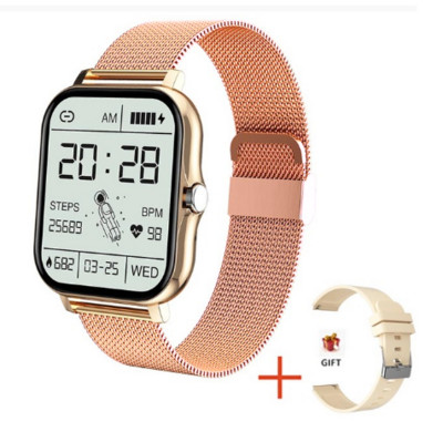 Έξυπνο ρολόι 2022 για άνδρες γυναίκες Xiao Heart Rate Monitor Sport Fitness Mi Gold Smartwatch Δώρο για την Apple Huawei