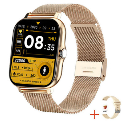 Έξυπνο ρολόι 2022 για άνδρες γυναίκες Xiao Heart Rate Monitor Sport Fitness Mi Gold Smartwatch Δώρο για την Apple Huawei