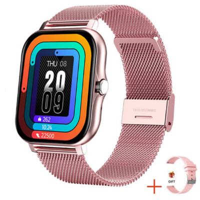 Έξυπνο ρολόι 2022 για άνδρες γυναίκες Xiao Heart Rate Monitor Sport Fitness Mi Gold Smartwatch Δώρο για την Apple Huawei