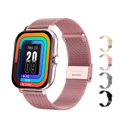 Έξυπνο ρολόι 2022 για άνδρες γυναίκες Xiao Heart Rate Monitor Sport Fitness Mi Gold Smartwatch Δώρο για την Apple Huawei