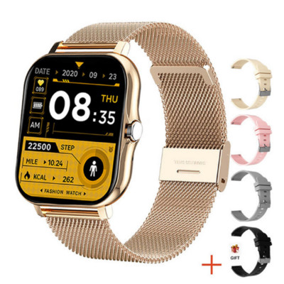 Έξυπνο ρολόι 2022 για άνδρες γυναίκες Xiao Heart Rate Monitor Sport Fitness Mi Gold Smartwatch Δώρο για την Apple Huawei