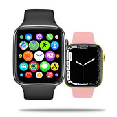 2022. Pametni sat s bežičnim punjenjem 1,9 inča preko cijelog zaslona Bluetooth poziva NFC Vodootporni satovi za muškarce Žene Sportski pametni sat