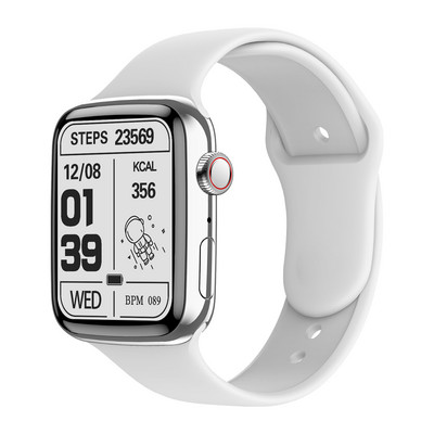 2022. Pametni sat s bežičnim punjenjem 1,9 inča preko cijelog zaslona Bluetooth poziva NFC Vodootporni satovi za muškarce Žene Sportski pametni sat