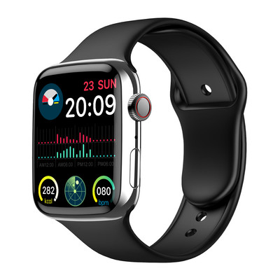 2022. Pametni sat s bežičnim punjenjem 1,9 inča preko cijelog zaslona Bluetooth poziva NFC Vodootporni satovi za muškarce Žene Sportski pametni sat