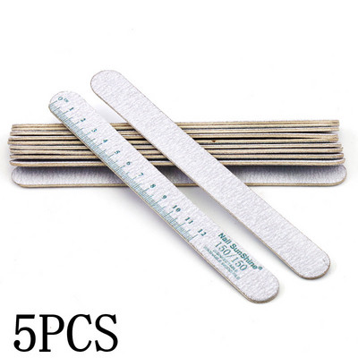 5Pcs/Lot Drvene turpije za nokte 100 150 180 240 Gtit Brusni pufer za nokte Debeli brusni papir Lak za manikuru Profesionalni alati za nail art