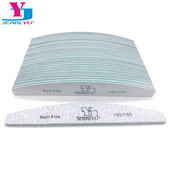 50 komada Nova turpija za nokte 180/180 Zelena turpija za nokte Buffer blok Brand Manikura Pedikura Gel za brušenje Nails Art Tools