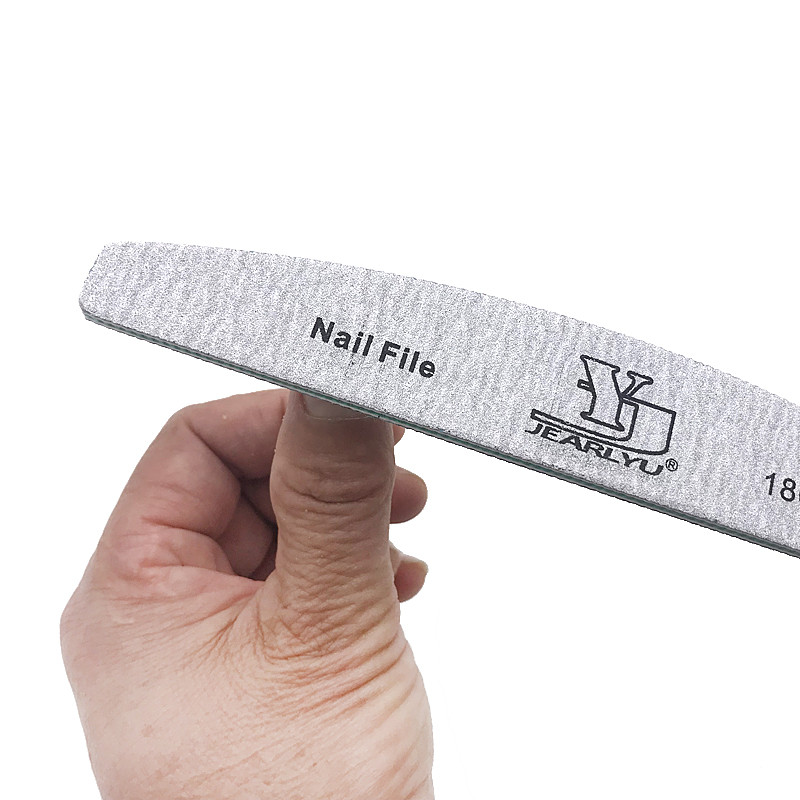 50 komada Nova turpija za nokte 180/180 Zelena turpija za nokte Buffer blok Brand Manikura Pedikura Gel za brušenje Nails Art Tools