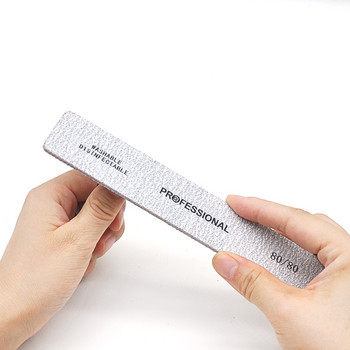 50/25 Pcs Nail Supplies For Professionals Nail File Buffer Nails Product For Acrylic Width 80/100/180 Grit Sanding Tool Manicure