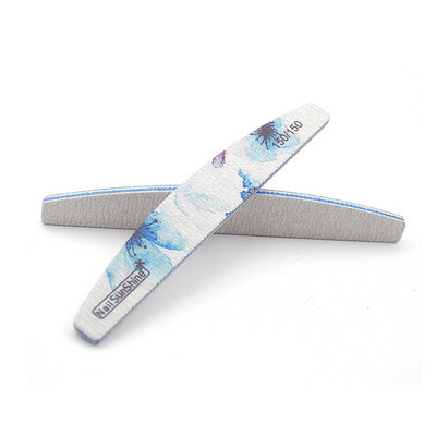 10 kom/lot rašpica za nokte Half Moon plastična jezgra Vijlen Brusni set puferskih blokova za manikuru Nail Art rašpice za lakiranje vrhova