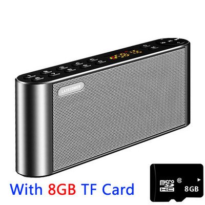 Latecomer Q8 Νέο ηχείο Bluetooth Διπλά φορητά ασύρματα ηχεία υψηλής ευκρίνειας με μικρόφωνο TF FM Radio Loudspeakers Sound Box