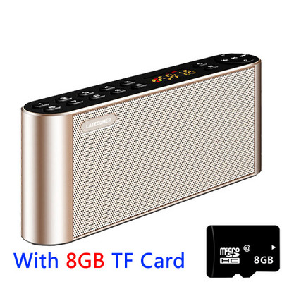 Latecomer Q8 Νέο ηχείο Bluetooth Διπλά φορητά ασύρματα ηχεία υψηλής ευκρίνειας με μικρόφωνο TF FM Radio Loudspeakers Sound Box