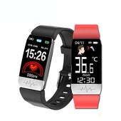 T1S pametni sat Bluetooth poruka o pozivu Temperatura Otkucaji srca Krvni tlak Sport Tracker Modna narukvica za muškarce