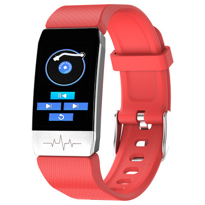 T1S pametni sat Bluetooth poruka o pozivu Temperatura Otkucaji srca Krvni tlak Sport Tracker Modna narukvica za muškarce