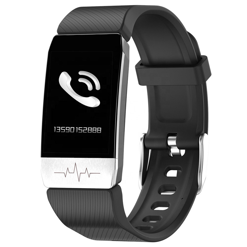 T1S pametni sat Bluetooth poruka o pozivu Temperatura Otkucaji srca Krvni tlak Sport Tracker Modna narukvica za muškarce