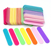 10kom Mini 9cm profesionalne alate za turpijanje noktiju brusni papir brusni papir dvostrani odbojnici za nokte 100/180 pribor za nokte