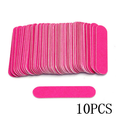 10kom Mini 9cm profesionalne alate za turpijanje noktiju brusni papir brusni papir dvostrani odbojnici za nokte 100/180 pribor za nokte