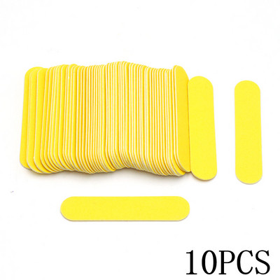 10kom Mini 9cm profesionalne alate za turpijanje noktiju brusni papir brusni papir dvostrani odbojnici za nokte 100/180 pribor za nokte