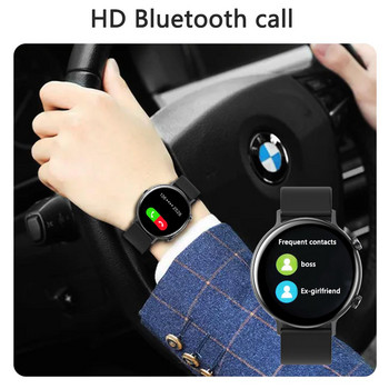 Нов дамски Bluetooth Call Smartwatch Hebrew HD Touch Screen Bluetooth Music ECG Test Fitness Sport Smart Watch Men Women +box
