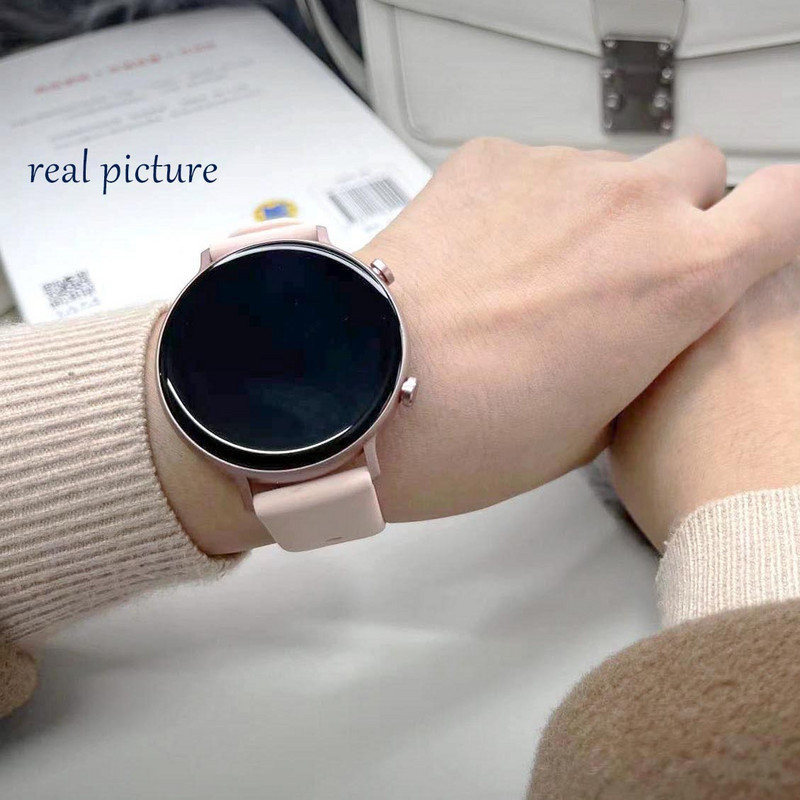 Naujas moterų Bluetooth skambutis išmanusis laikrodis hebrajų HD jutiklinis ekranas Bluetooth Muzika EKG testas Sporto išmanusis laikrodis Vyrai Moterys +dėžutė