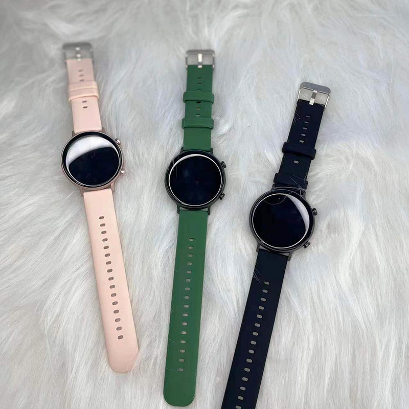 Naujas moterų Bluetooth skambutis išmanusis laikrodis hebrajų HD jutiklinis ekranas Bluetooth Muzika EKG testas Sporto išmanusis laikrodis Vyrai Moterys +dėžutė