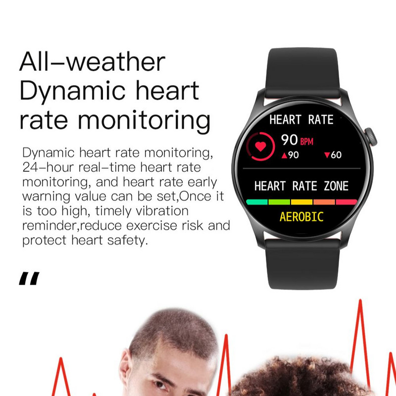 Pametni sat Muški Elegantni ženski Pametni sat Monitor otkucaja srca Spavanje Sport Fitnes Glazba Ženski ručni sat Digital 2022