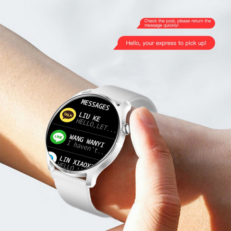 Pametni sat Muški Elegantni ženski Pametni sat Monitor otkucaja srca Spavanje Sport Fitnes Glazba Ženski ručni sat Digital 2022