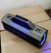 Difuzor portabil Bluetooth 150W Sunet stereo puternic Bas bogat Impermeabil si rezistent la praf Împereche dubla Microfon încorporat Latență redusă SODLK