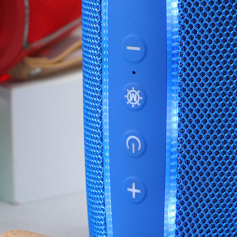 Prijenosni zvučnici Bluetooth kolona Bežični Bluetooth zvučnik BoomBox Vanjski bas TF FM radio LED svjetlo
