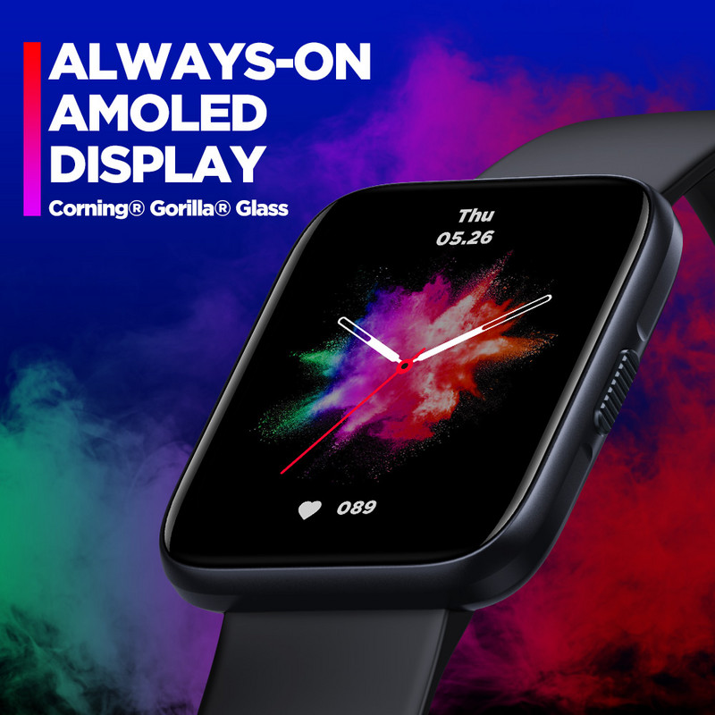 Zeblaze Beyond 2 GPS Smartwatch 1,78`` AMOLED Ενσωματωμένη οθόνη GPS Ανδρικά Γυναικεία Έξυπνα ρολόγια παρακολούθησης υγείας 24 ωρών