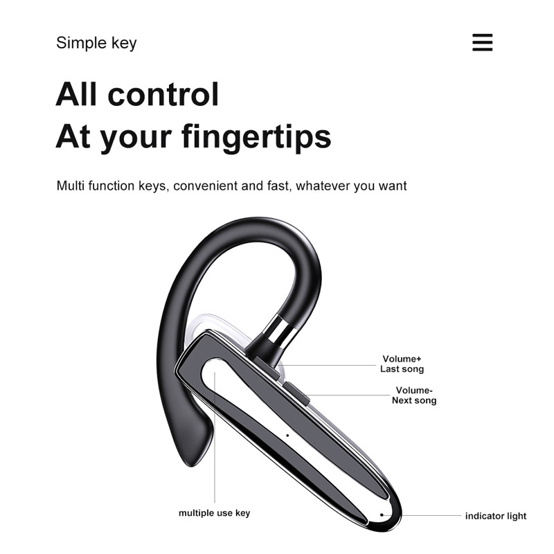 Ασύρματα ακουστικά με μικρόφωνο Bluetooth ακουστικά γραφείου Fone De Ouvido Audifonos Con Microfono Busines Auriculares