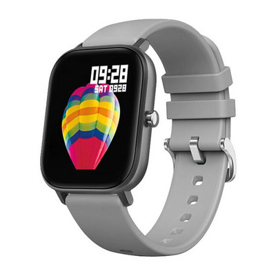 Pametni sat P8 Muškarci Žene 1,4 inčni puni dodirni zaslon Praćenje fitnessa Monitor otkucaja srca IP67 Vodootporan GTS Sports SmartBand