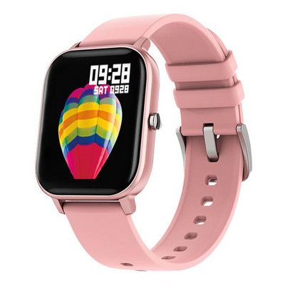 Pametni sat P8 Muškarci Žene 1,4 inčni puni dodirni zaslon Praćenje fitnessa Monitor otkucaja srca IP67 Vodootporan GTS Sports SmartBand