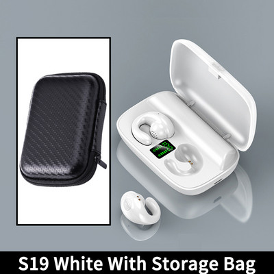 HiFi Wireless Headphone Bone Conduction Concept Ear-Clip Αθλητικό παιχνίδι Μουσική Έλεγχος αφής Ακύρωση θορύβου TWS Ακουστικό Bluetooth