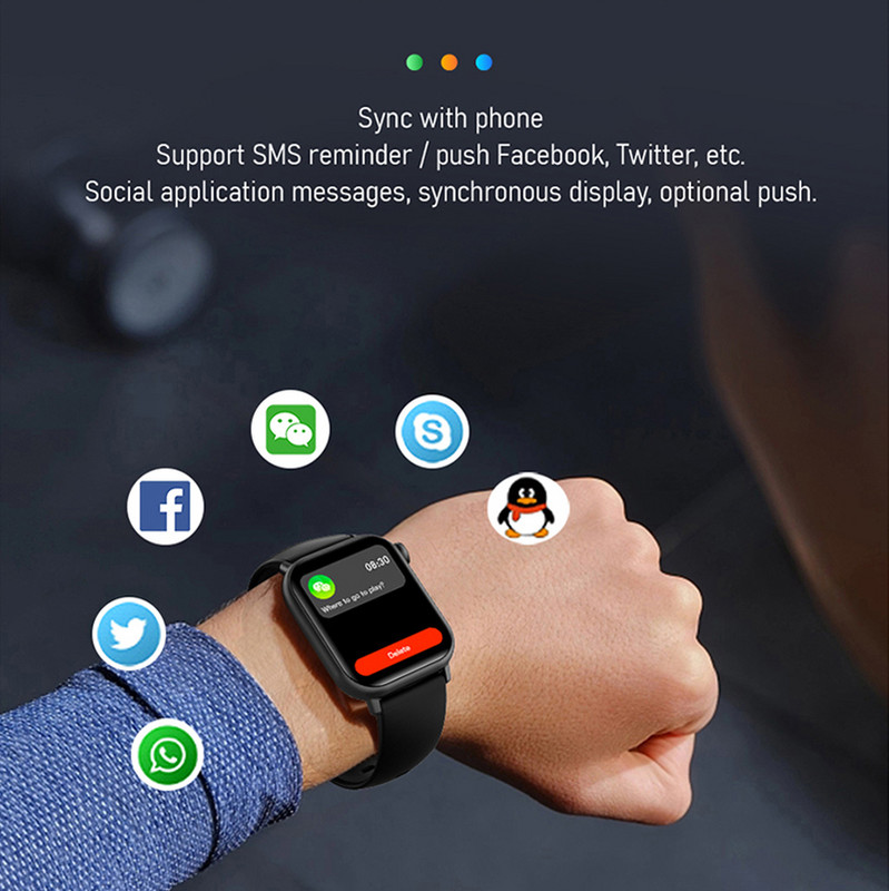 Muški pametni sat Bluetooth Dial Call Ženski pametni sat Fitnes sat Digitalni sportski vodootporni satovi za djecu iPhone Android 2022