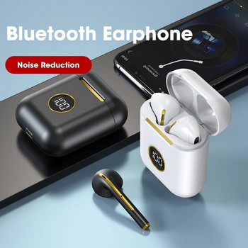 X1 Tws Безжични слушалки Bluetooth 5.0 True Stereo Sport Game Headset In Ear With Microphone Touch Operate Hifi за Android IOS