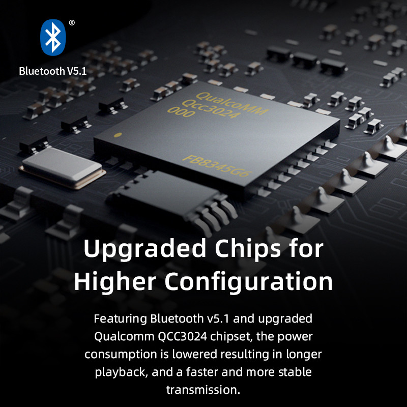 EDIFIER W800BT PLUS Bluetooth ausinės Belaidės ausinės Bluetooth 5.1 Iki 55 valandų atkūrimo palaikymas aptX triukšmo slopinimas