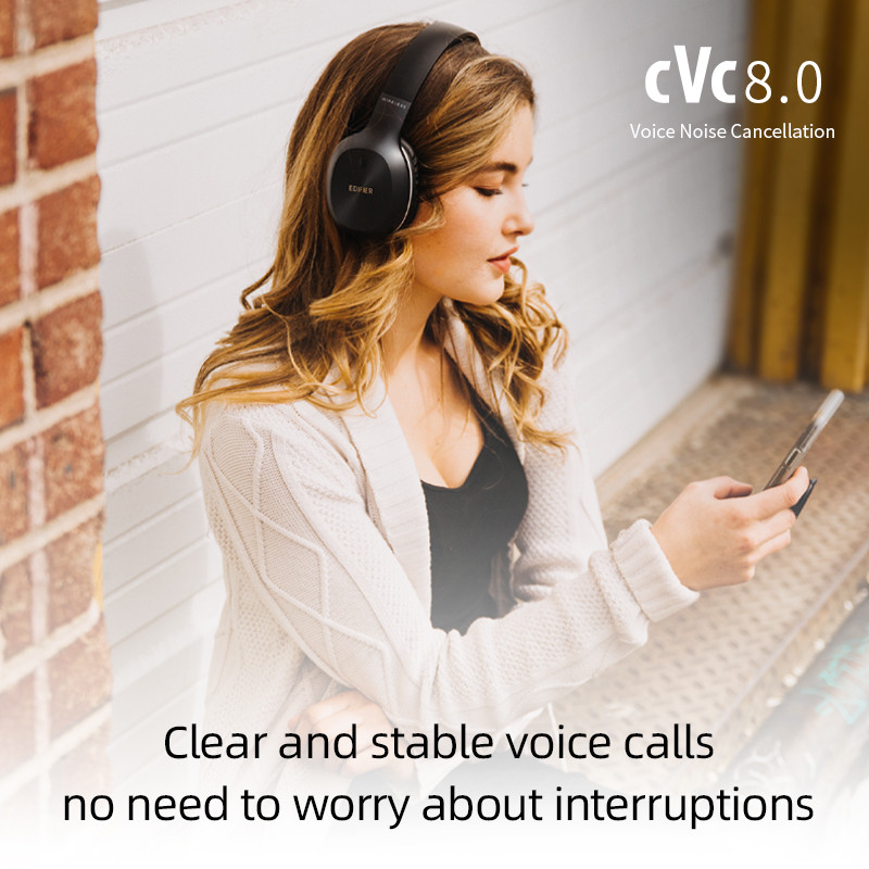 EDIFIER W800BT PLUS Bluetooth ausinės Belaidės ausinės Bluetooth 5.1 Iki 55 valandų atkūrimo palaikymas aptX triukšmo slopinimas